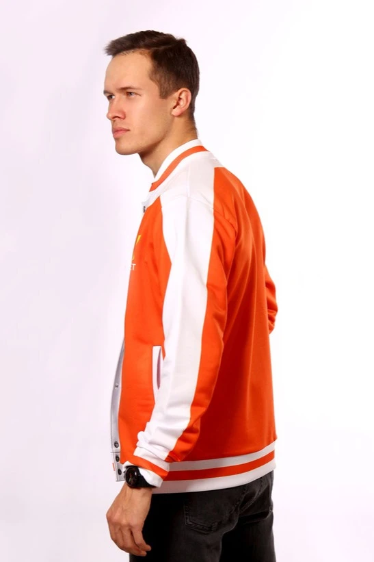 Бомбер Блэйд унисекс из футера с полной запечаткой "Jacket"#1