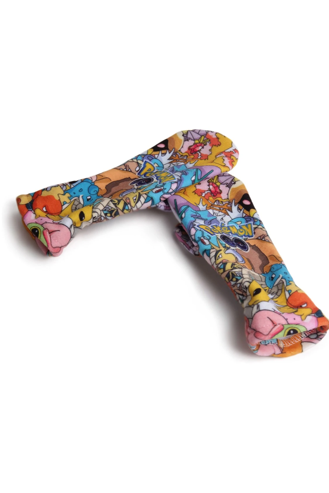 Варежки флисовые однослойные детские, с полной запечаткой#1