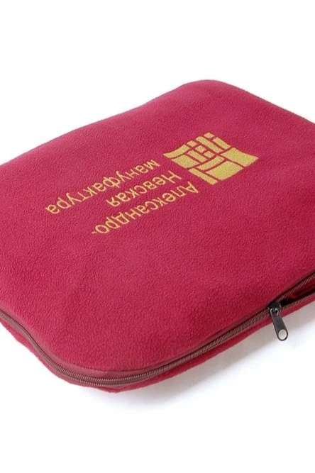 Плед Трансформер (плед-подушка) флисовый 120х155 см, однотонный "Alexander Nevsky Manufactory"#6 Плед Трансформер (плед-подушка) флисовый 120х155 см, однотонный "Alexander Nevsky Manufactory"#6