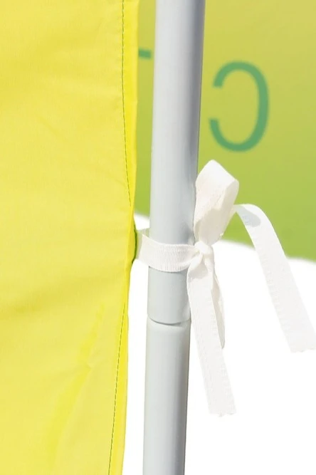 Палатка для промоакции и торговли (без козырька) 2х6 м "Eco fertilizers"#4