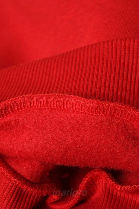 Свитшот Тревис из футера унисекс, однотонная красная#2 Свитшот Тревис из футера унисекс, однотонная красная#2