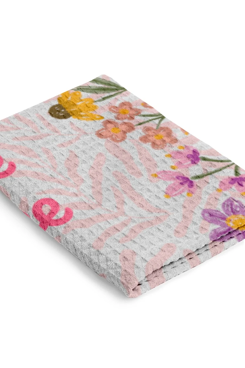 Купить полотенце вафельное 50х90 cм с печатью "Have a nice day" Купить полотенце вафельное 50х90 cм с печатью "Have a nice day"