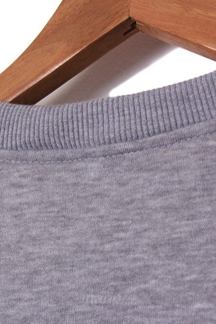 Свитшот Тревис из футера унисекс, однотонная меланж#3