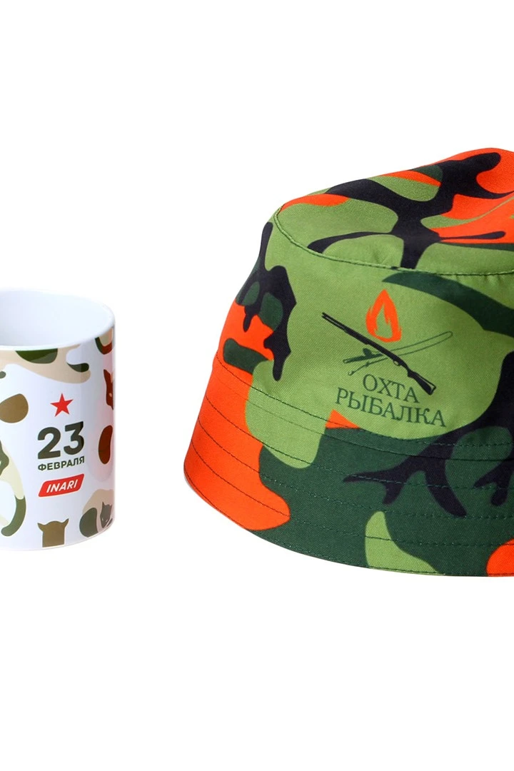 Панама Ямайка с отстроченными полями, с полной запечаткой "Hunting, fishing"#8 Панама Ямайка с отстроченными полями, с полной запечаткой "Hunting, fishing"#8