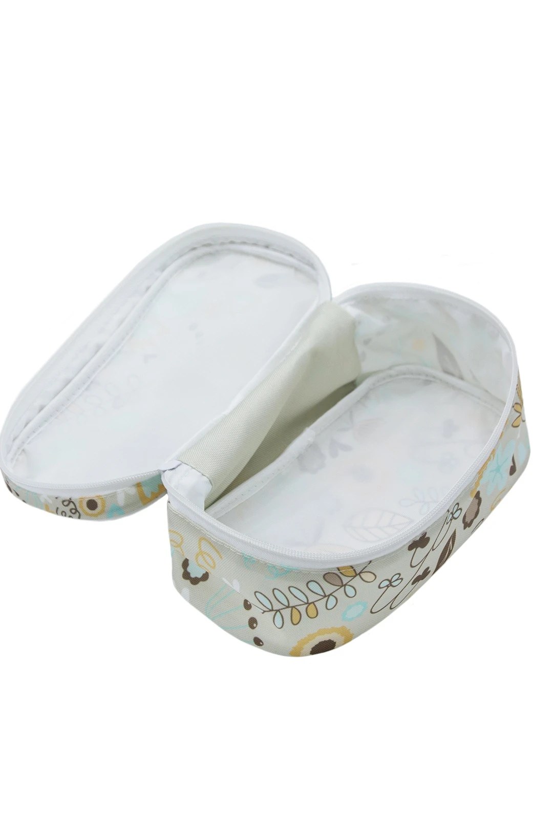 Косметичка Фрезия 20х10 см, с принтом "Flower minimalism"#2 Косметичка Фрезия 20х10 см, с принтом "Flower minimalism"#2