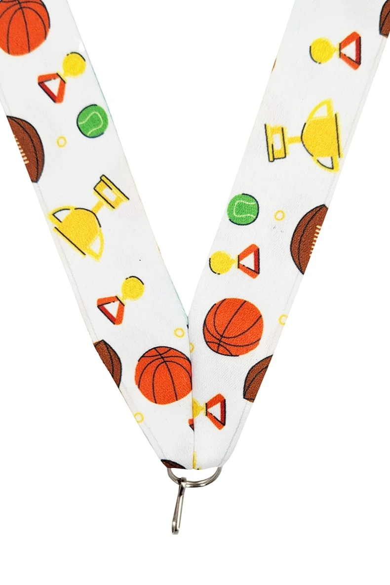 Лента для медали блекаут ширина 2,5 см, с карабином#3 Лента для медали блекаут ширина 2,5 см, с карабином#3