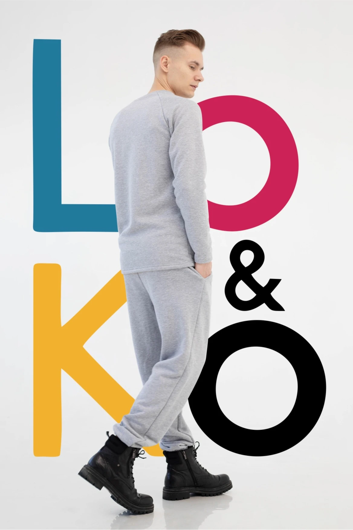 Лонгслив Мигель из футера унисекс, однотонный#3