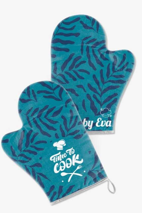Купить прихватку Рукавица двухсторонняя с полной запечаткой "Time to Cook" Купить прихватку Рукавица двухсторонняя с полной запечаткой "Time to Cook"
