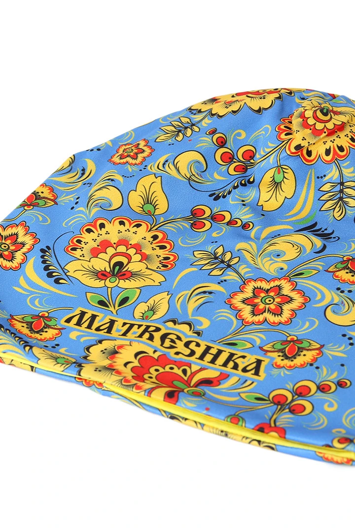 Шапка Сноу двухслойная детская, с полной запечаткой "MATRESHKA"#4