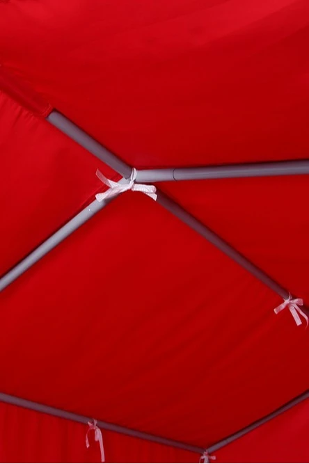 Палатка для промоакции и торговли однотонная  (с козырьком) 1,5х1,5 м#5