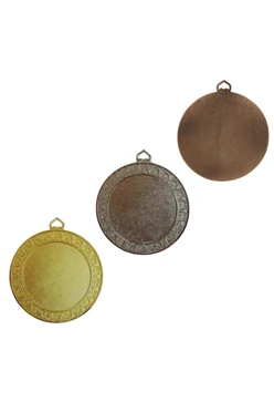 Медаль металлическая МК224 70мм#2