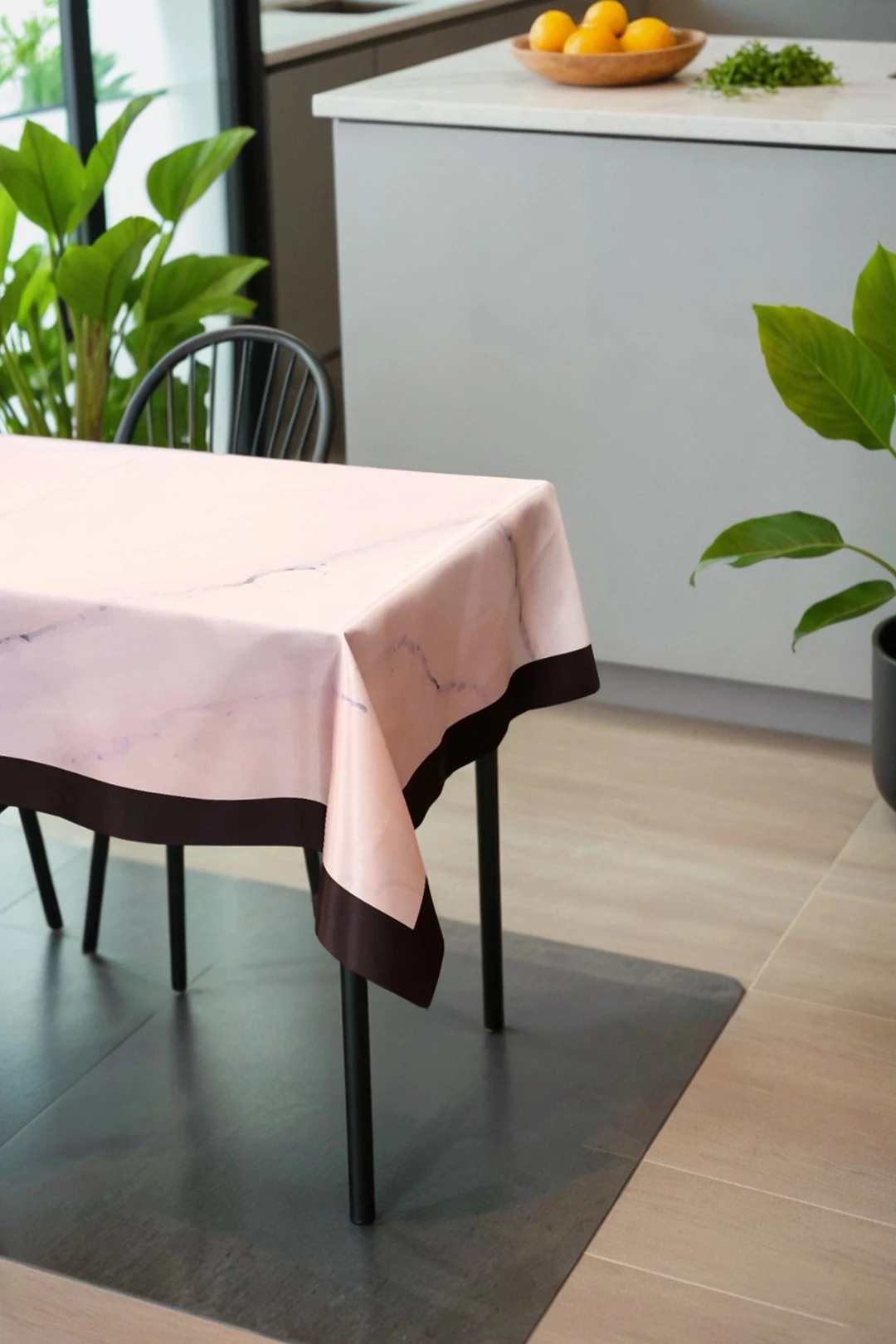 Купить скатерть прямоугольную 135х180 см, с полной запечаткой (полиэстер) "Marble"