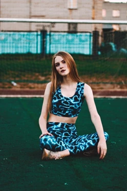 Комплект женский с принтом "Thunderstorm"#2