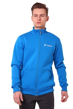 Толстовка Томас из футера унисекс, однотонная#1