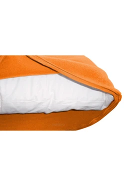 Купить наволочку из флиса 30*30 см, однотонную жёлтую