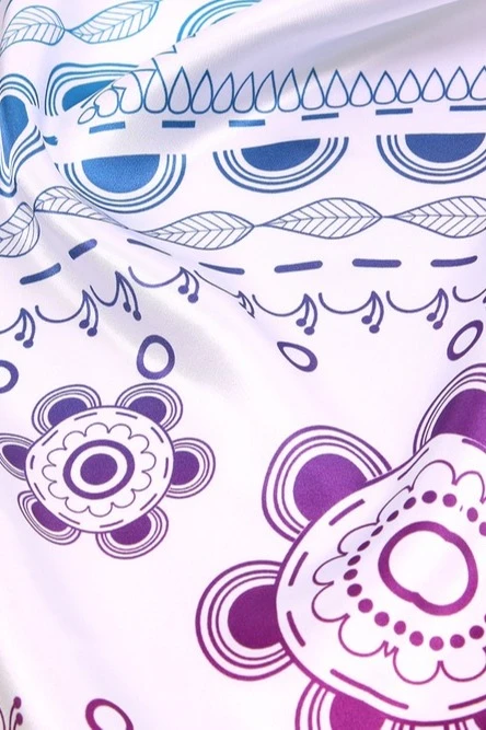 Платок Шанель 90х90 см, с полной запечаткой "Daty"#8