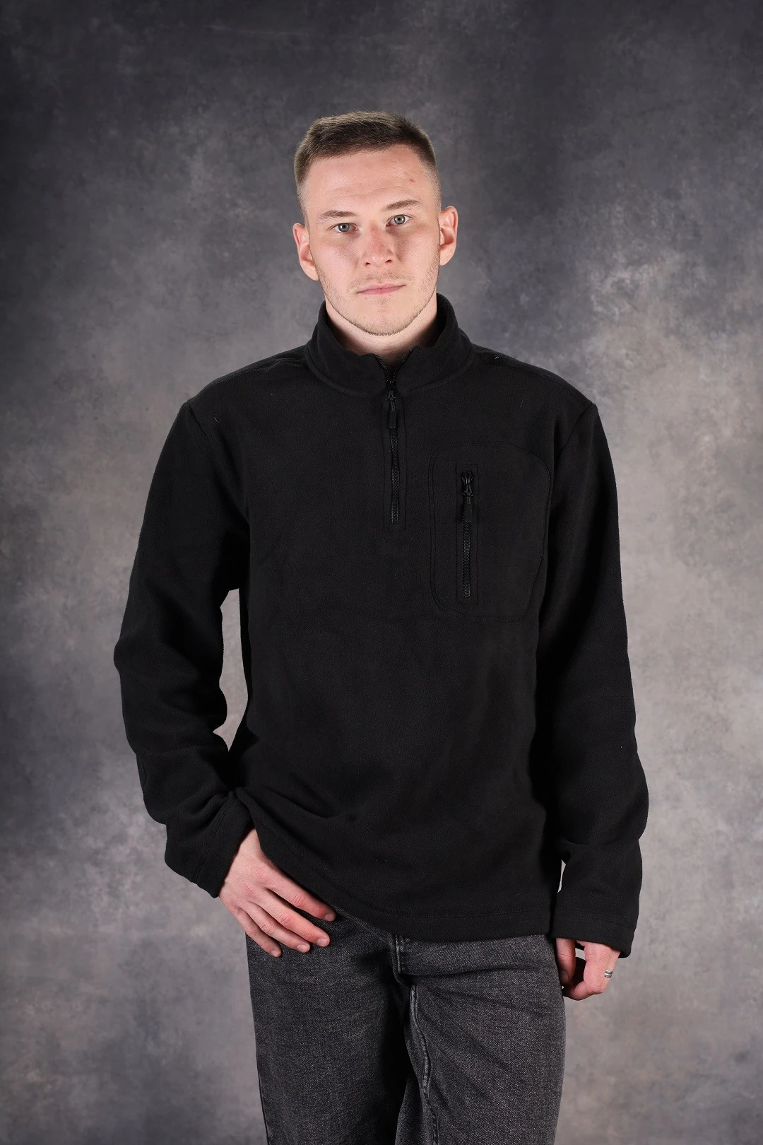 Толстовка Энди флисовая унисекс, однотонная#2 Толстовка Энди флисовая унисекс, однотонная#2