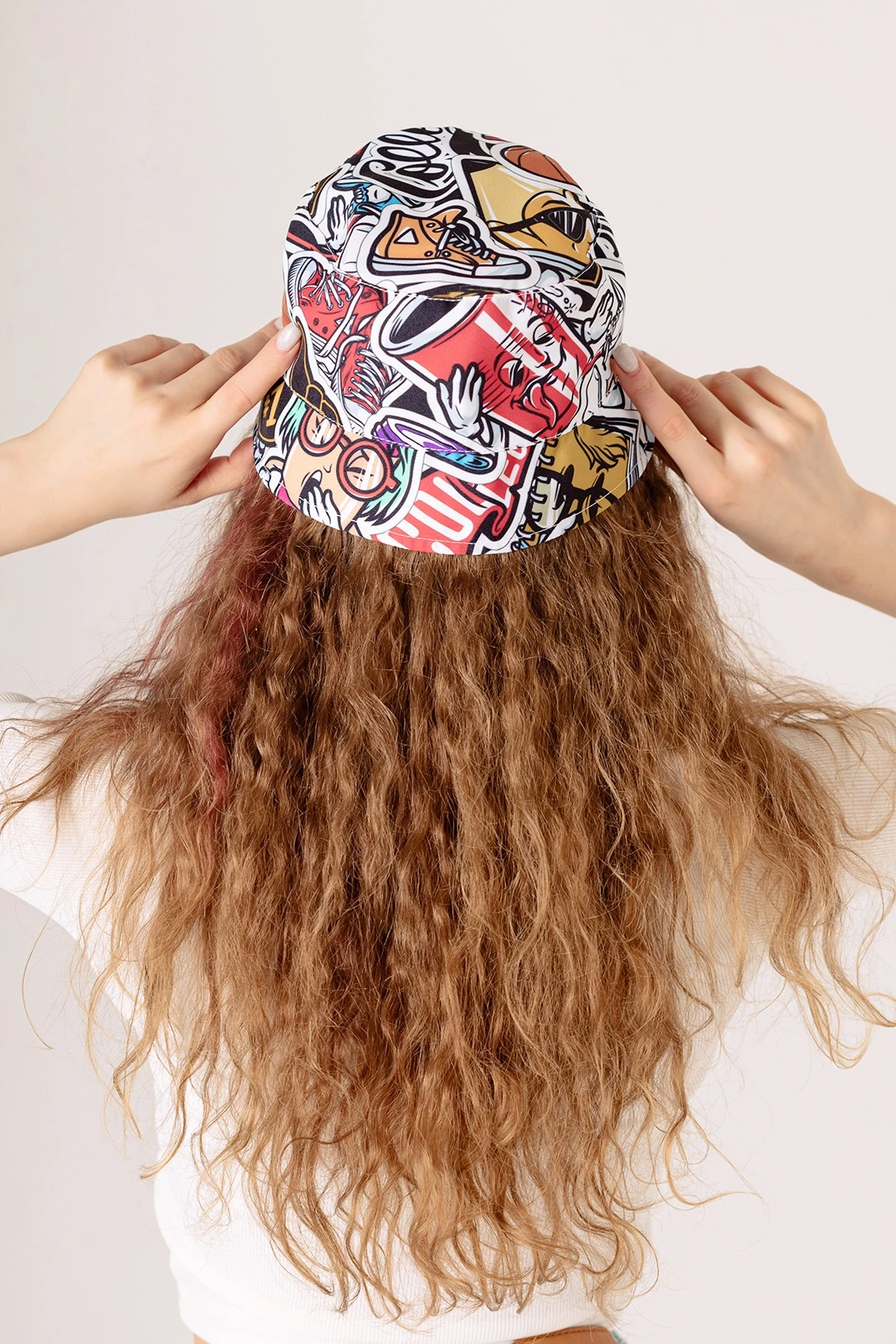 Панама Сахара с узкими полями, с полной запечаткой "Andergraund"#1