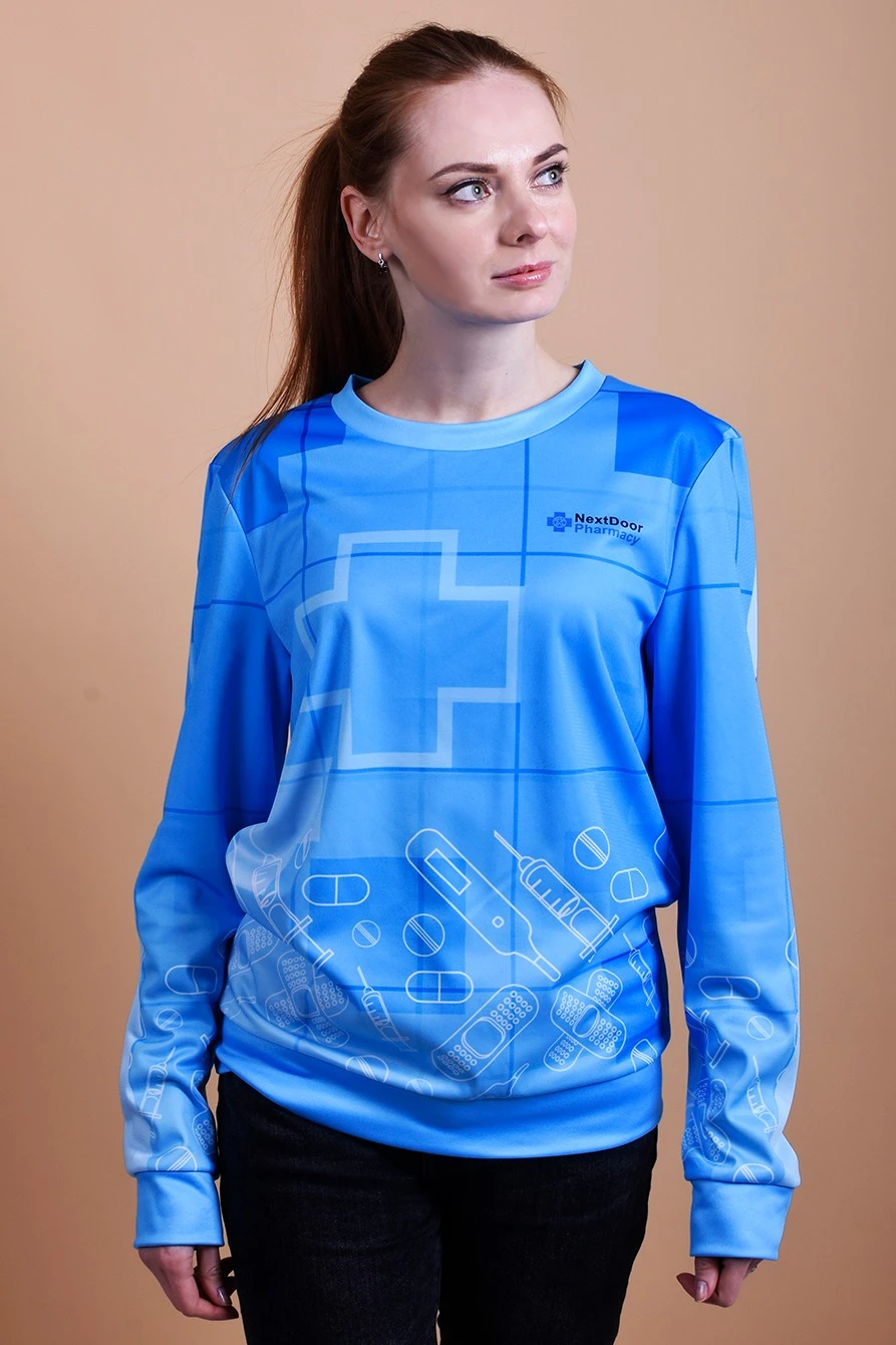 Свитшот Гарри унисекс с полной запечаткой#3 Свитшот Гарри унисекс с полной запечаткой#3