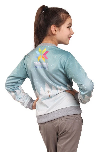 Купить свитшот детский "Зимние игры 2017"