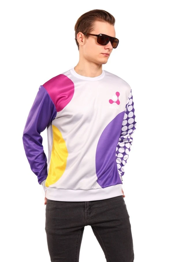 Купить свитшот унисекс "Above" с полной запечаткой Купить свитшот унисекс "Above" с полной запечаткой