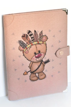 Органайзер для документов А5 из фетра, с индивидуальным дизайном#1