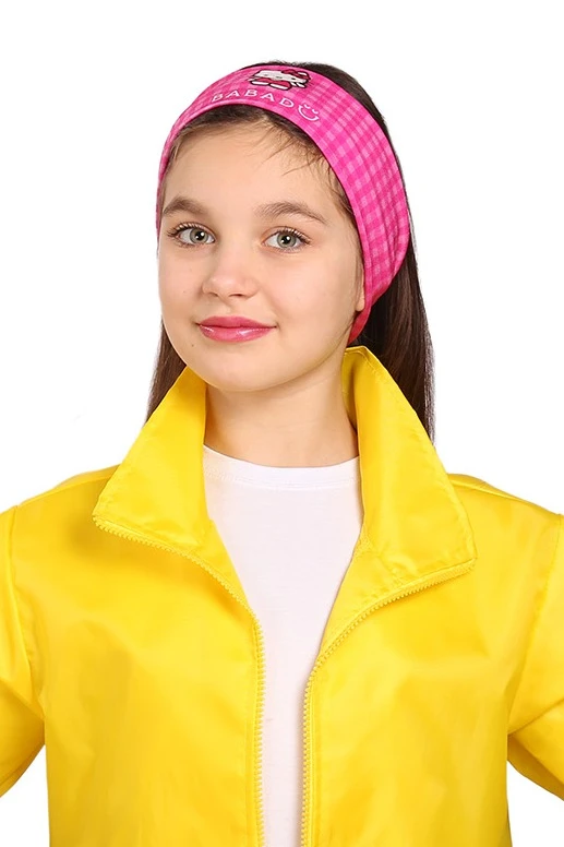 Повязка двухслойная из бифлекса детская, с полной запечаткой "Babadu"#1 Повязка двухслойная из бифлекса детская, с полной запечаткой "Babadu"#1