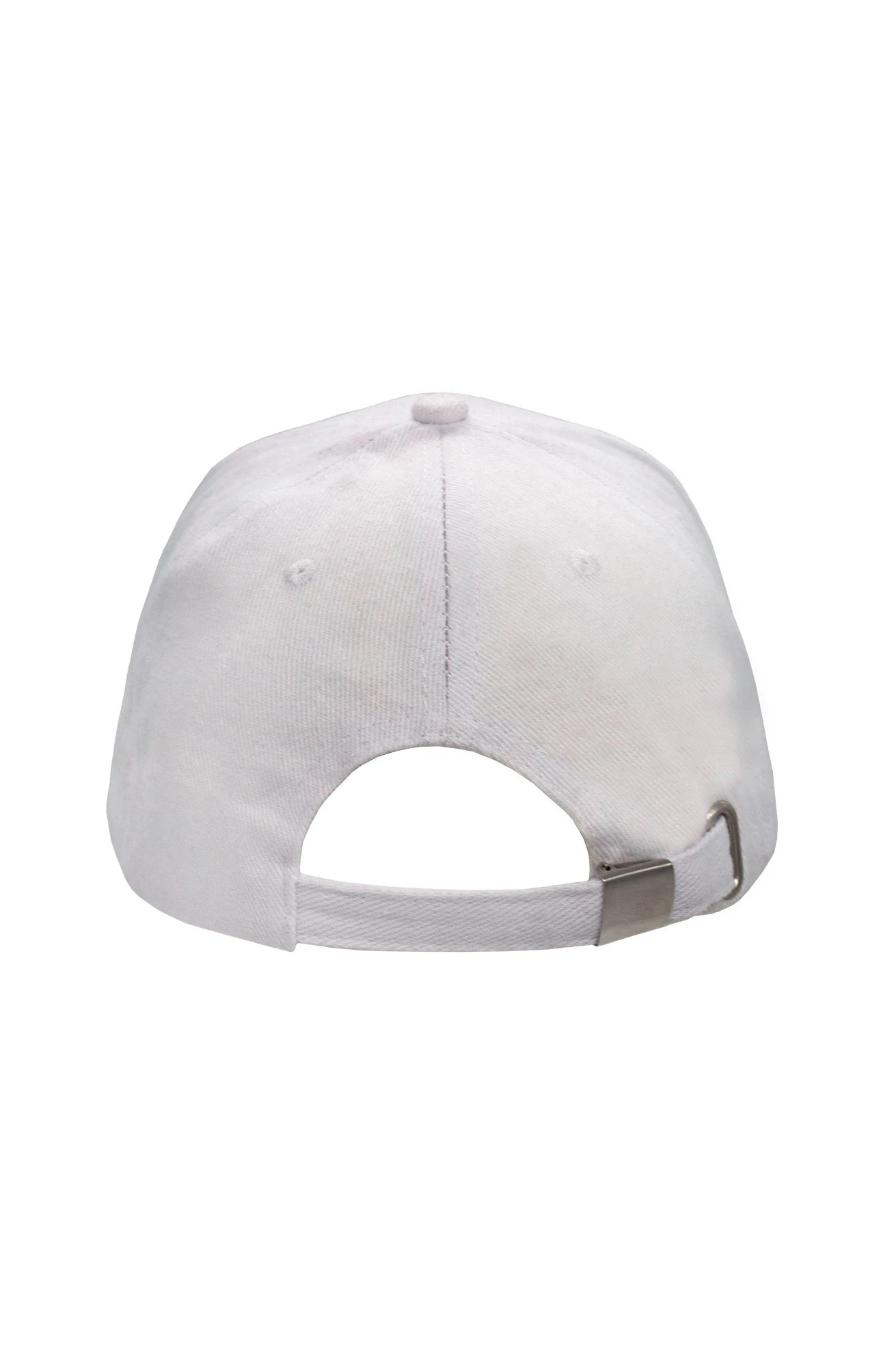 Купить бейсболку Спайк пятиклинку взрослая, однотонная белая