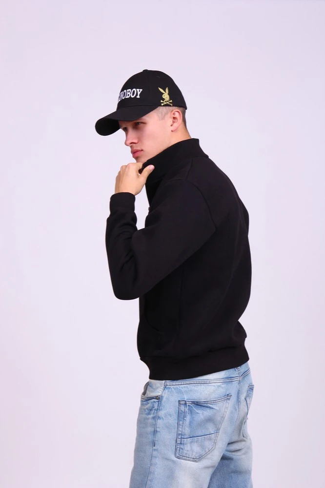 Толстовка Томас из футера унисекс, однотонная "PlayBoy"#1