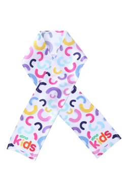 Купить шарф однослойный детский 20х120 см, с полной запечаткой "Dino kids"