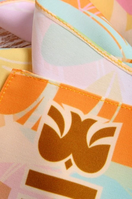 Шарф однослойный легкий 15х120 см, с полной запечаткой "Bird"#1 Шарф однослойный легкий 15х120 см, с полной запечаткой "Bird"#1