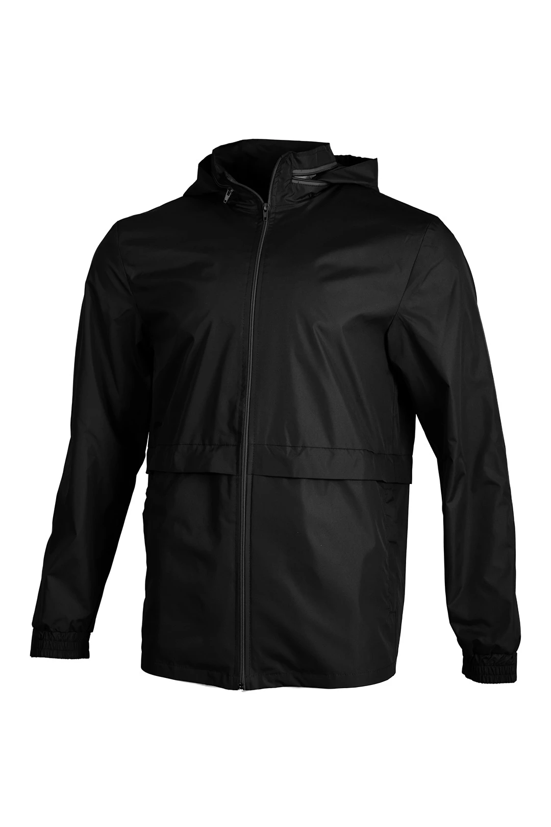 Купить ветровку Коди унисекс, однотонную черную