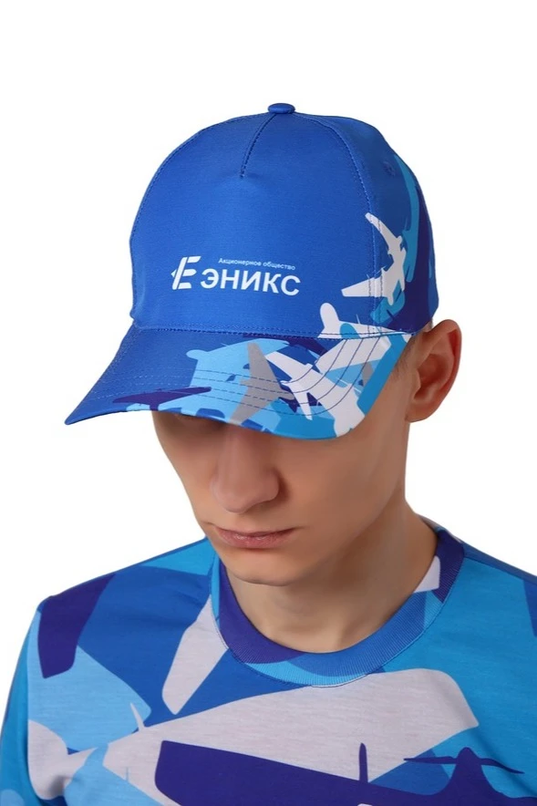 Бейсболка Стандарт взрослая с полной запечаткой (полиэстер) "Eniks"#1 Бейсболка Стандарт взрослая с полной запечаткой (полиэстер) "Eniks"#1