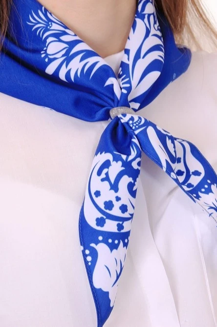 Косынка Шарлотта 65х65х95 см, с полной запечаткой "Volzhanka"#1 Косынка Шарлотта 65х65х95 см, с полной запечаткой "Volzhanka"#1