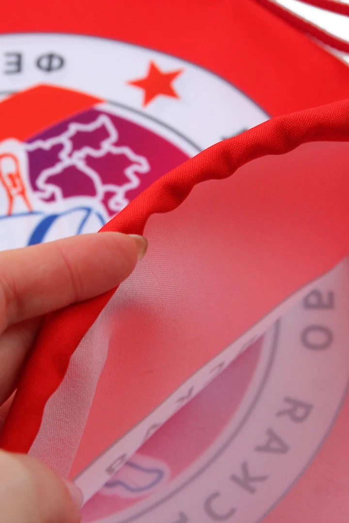 Рюкзак Уолкер из габардина 30х40 см с петлями, с полной запечаткой "Sambo Federation"#4