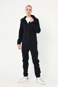 Комбинезон Флойд из футера унисекс, однотонный#1