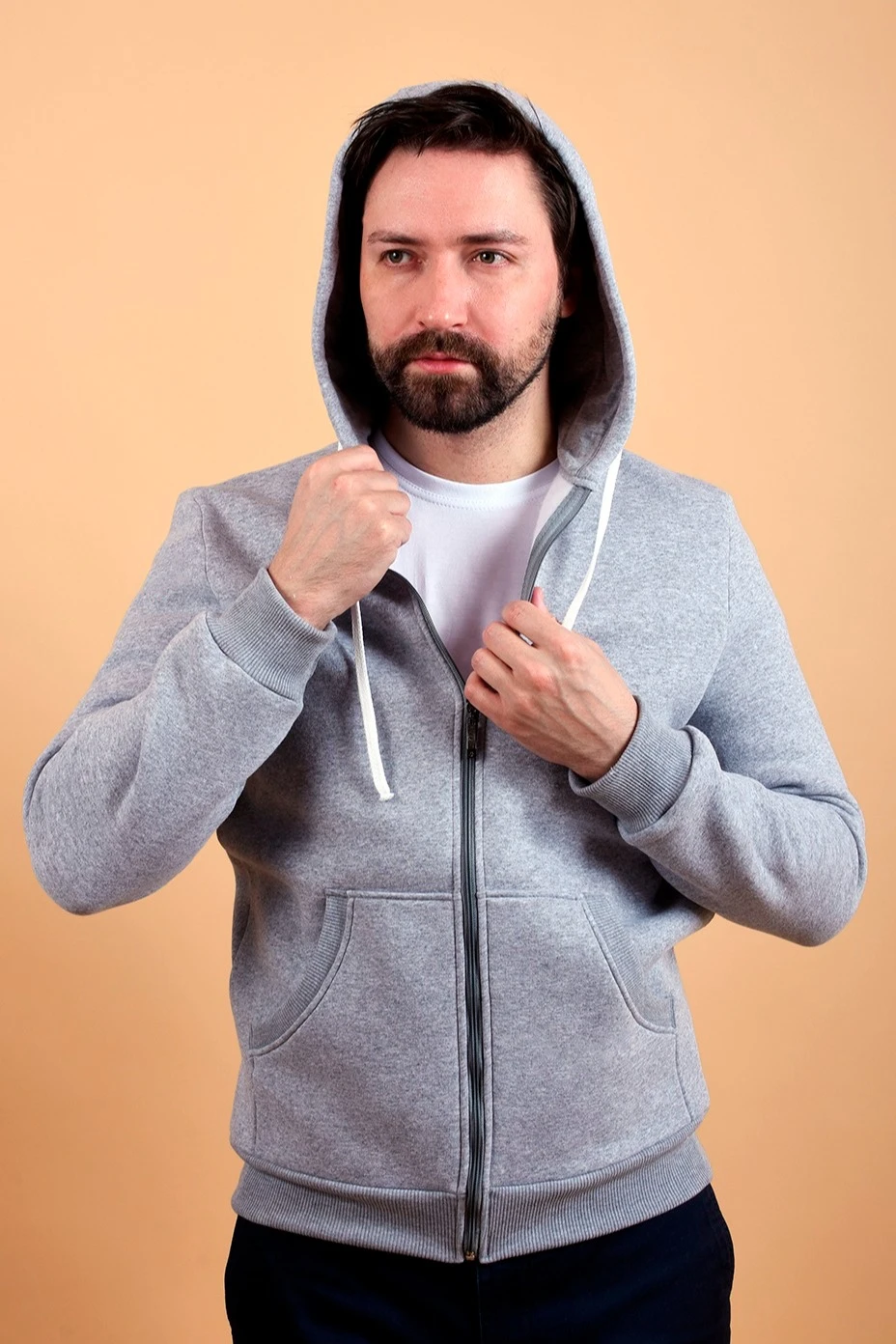 Купить толстовку Рик из футера унисекс, однотонный Купить толстовку Рик из футера унисекс, однотонный