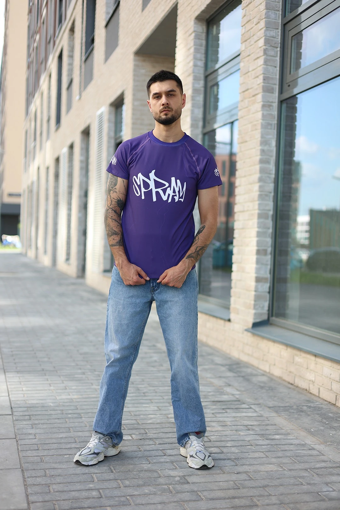 Футболка Спарк унисекс с полной запечаткой (полиэстер) "Spraw"#1 Футболка Спарк унисекс с полной запечаткой (полиэстер) "Spraw"#1