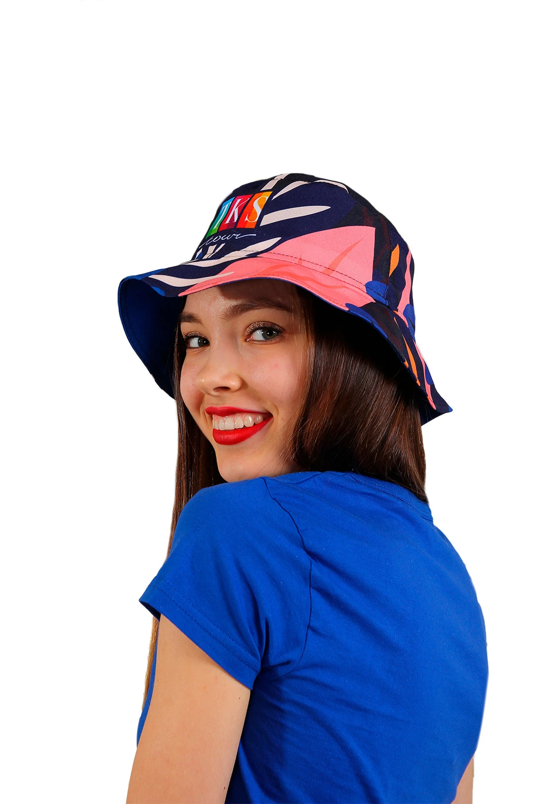 Панама Куба с узкими полями, с полной запечаткой "TKS tour"#1 Панама Куба с узкими полями, с полной запечаткой "TKS tour"#1