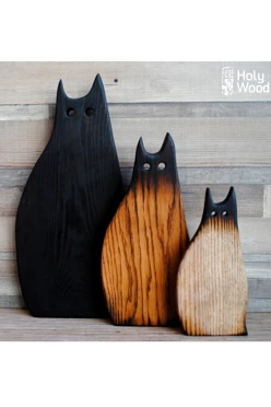Набор разделочных и сервировочных досок "3 CATS"