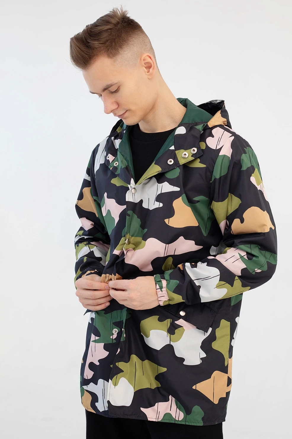 Ветровка Энерджи унисекс с полной запечаткой "Military Go"#2