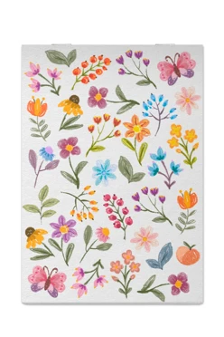 Блокнот фирменный А6 на скобе (40 листов без печати) с принтом "Anya's property"#1