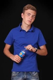 Купить Поло Декстер унисекс темно-синюю