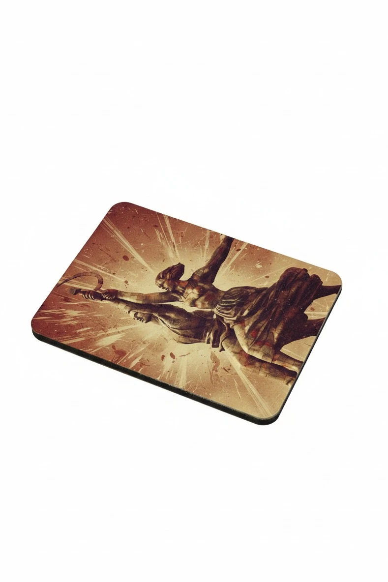 Купить магнит из дерева 6х8 см прямоугольник, с принтом "Victory Banner"