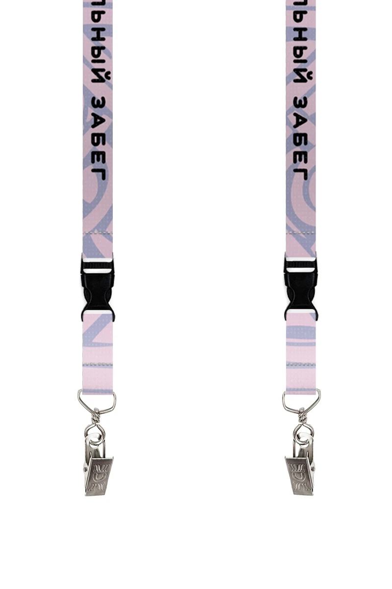 Купить ленту для бейджа блекаут ширина 1,5 см, с клипсой и трезубцем, с печатью "Благот. забег" Купить ленту для бейджа блекаут ширина 1,5 см, с клипсой и трезубцем, с печатью "Благот. забег"