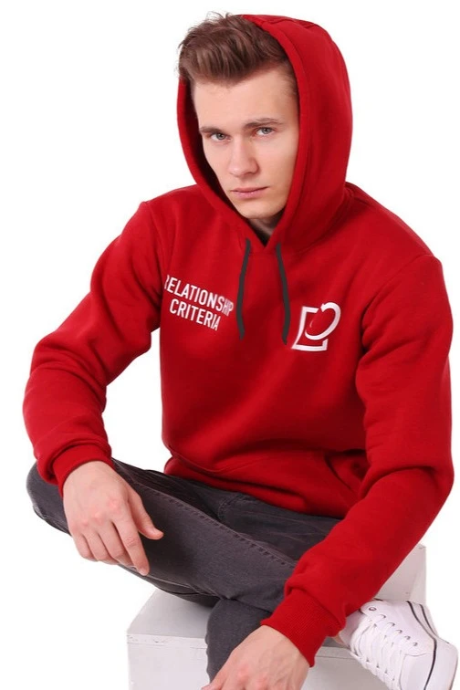 Худи Майк из футера унисекс, однотонная "Relationship criteria"#3 Худи Майк из футера унисекс, однотонная "Relationship criteria"#3