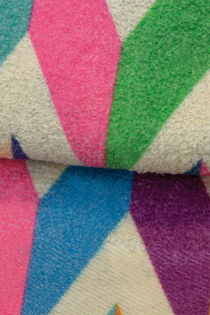 Полотенце махровое 50х90 cм с печатью (Color)#1