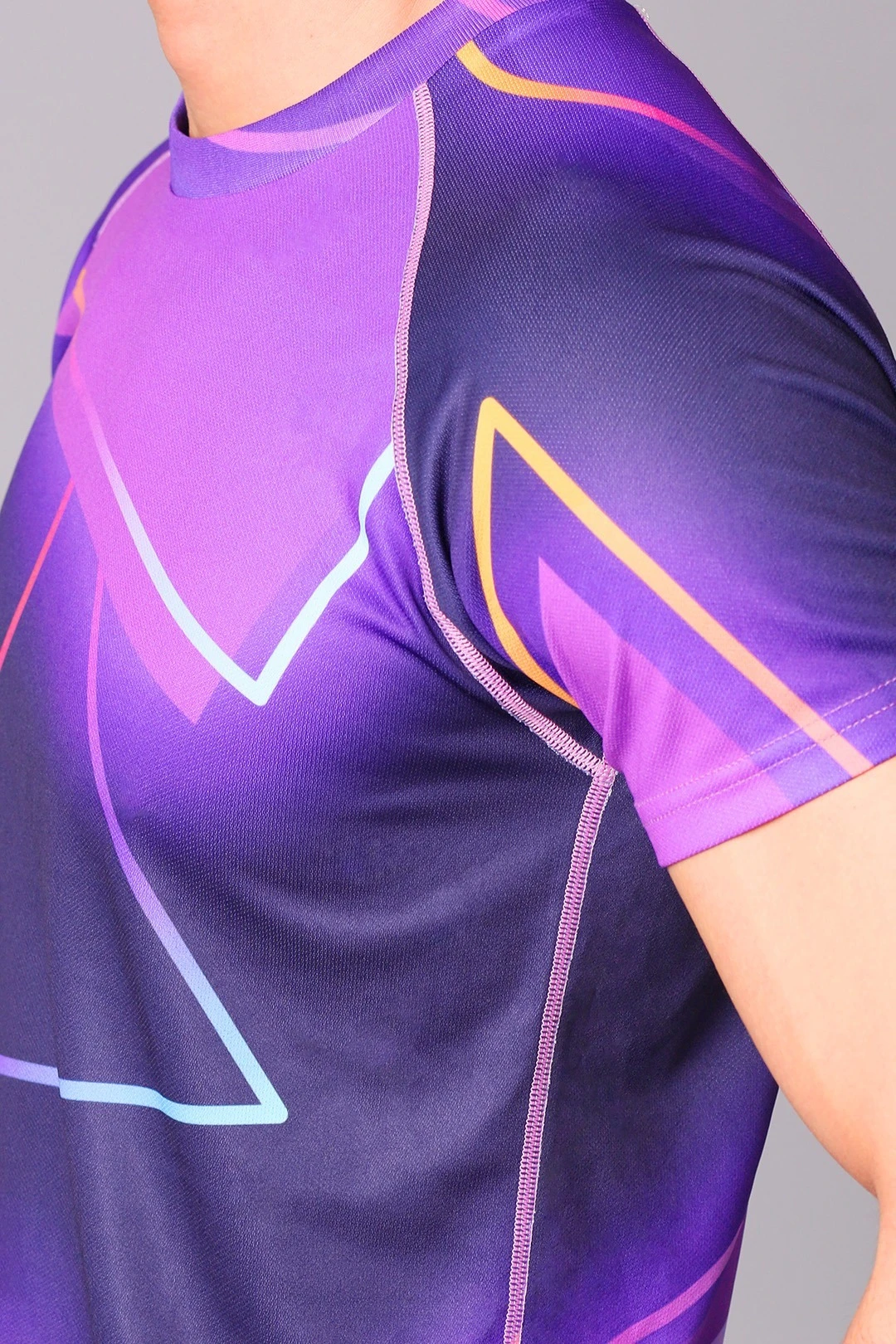 Футболка Спарк унисекс с полной запечаткой (полиэстер) "Geometry"#2