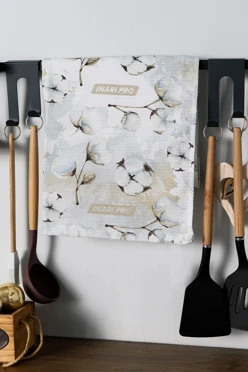 Полотенце вафельное 50х90 cм с печатью (Print)#1