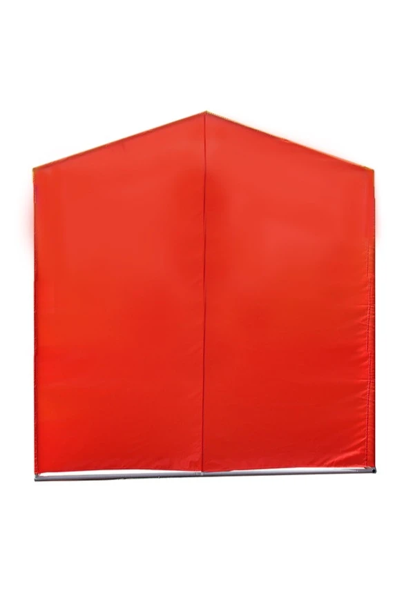 Палатка для промоакций и торговли однотонная (с козырьком) 2х6 м#2